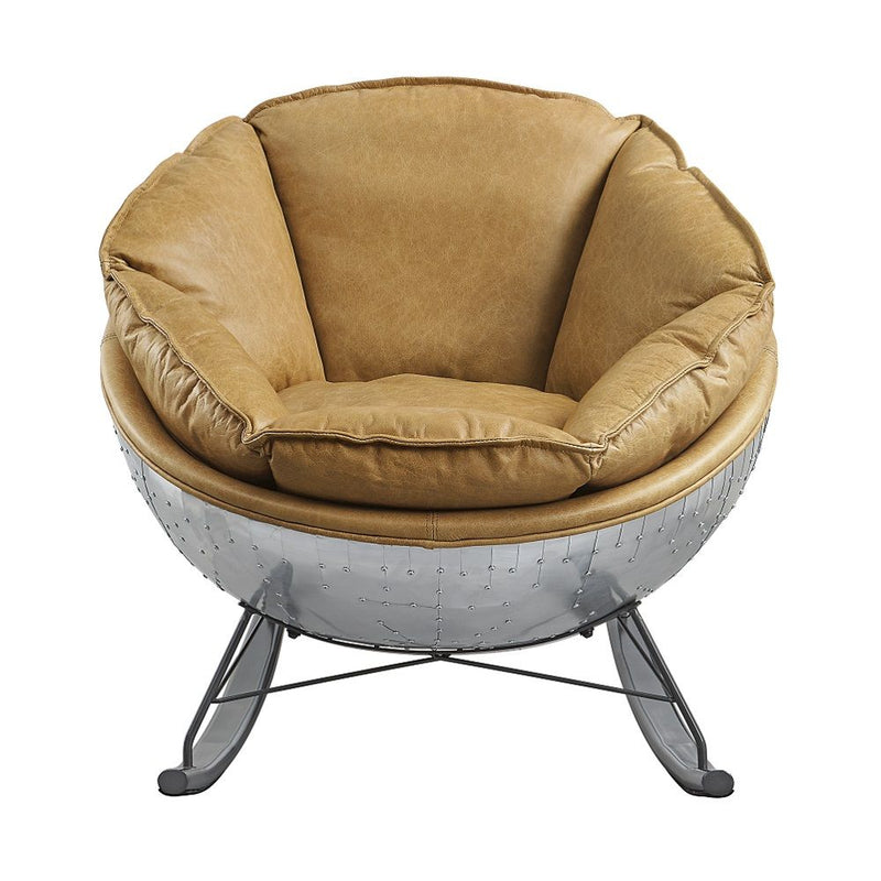Pippin - Accent Chair - Morocco Top Grain Leather - R&R Furniture Gallery (Fountain Valley, CA)