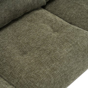 Noble House modern upholstered 3-seater sofa with tufted design, perfect for living room decor and comfortable seating.