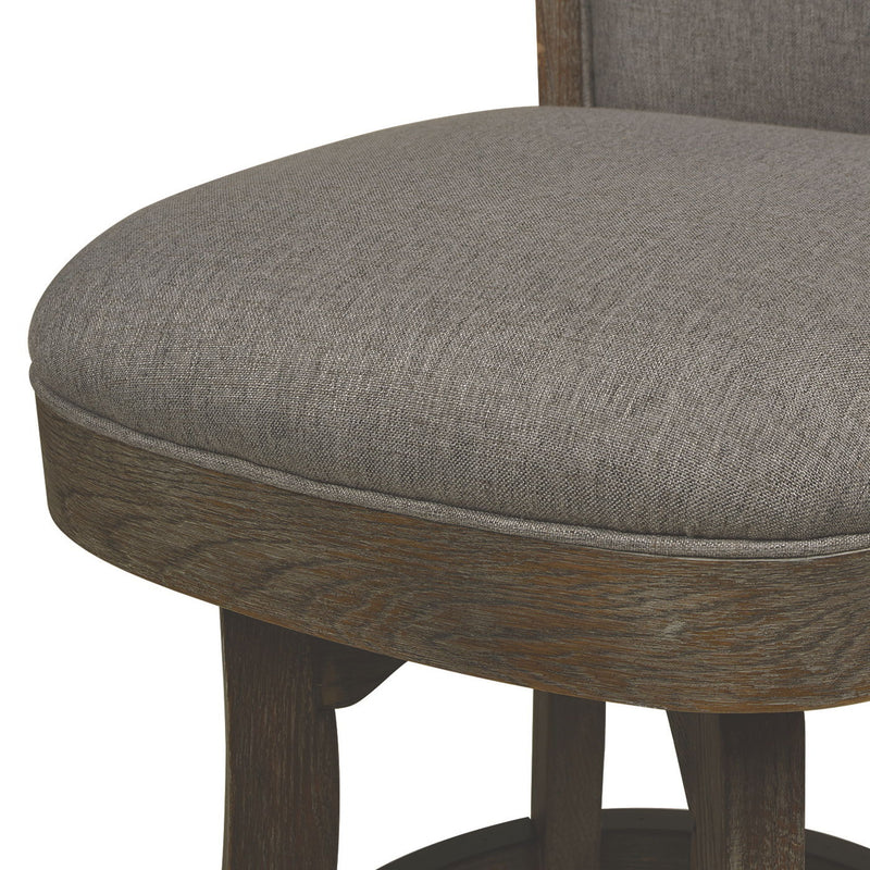 Henry - Armless Swivel Counter Height Bar Stool - R&R Furniture Gallery (Fountain Valley, CA)