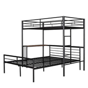 Bunk Bed With Desk, Ladder And Quality Slats For Bedroom - R&R Furniture Gallery (Fountain Valley, CA)