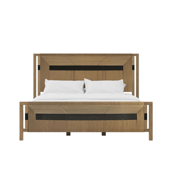 Loft Queen Woven Panel Bed