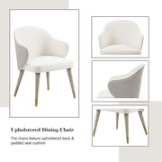 Charity - Side Chair (Set of 2) - Gray Oak - R&R Furniture Gallery (Fountain Valley, CA)
