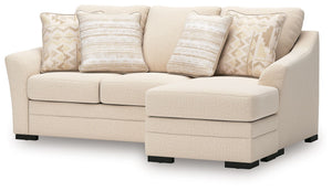 Lango - Queen Sofa Chaise Sleeper - Jute - R&R Furniture Gallery (Fountain Valley, CA)