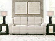 Orlen - 2 Seat Reclining Sofa - Winter - R&R Furniture Gallery (Fountain Valley, CA)