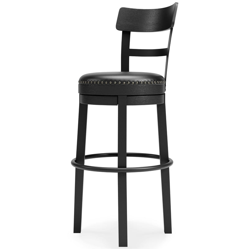 Valebeck - Tall Upholstered Swivel Barstool - R&R Furniture Gallery (Fountain Valley, CA)