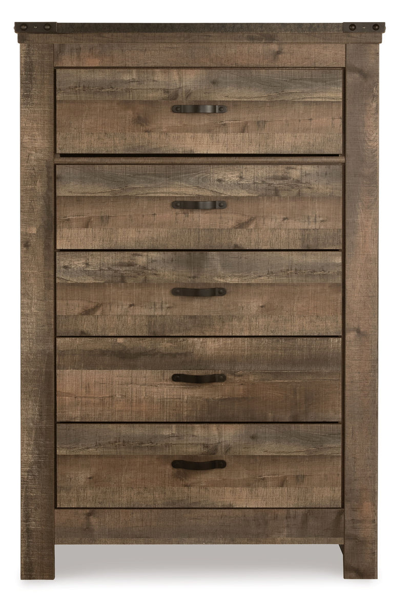 Trinell - Five Drawer Chest - Brown - R&R Furniture Gallery (Fountain Valley, CA)