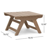 Sedona - Outdoor Side Table With Open Slat Design - R&R Furniture Gallery (Fountain Valley, CA)
