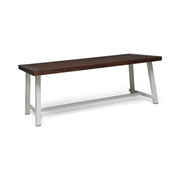Noble House Equilibrium outdoor dining table with wooden frame and slat top, ideal for patio or garden dining spaces.