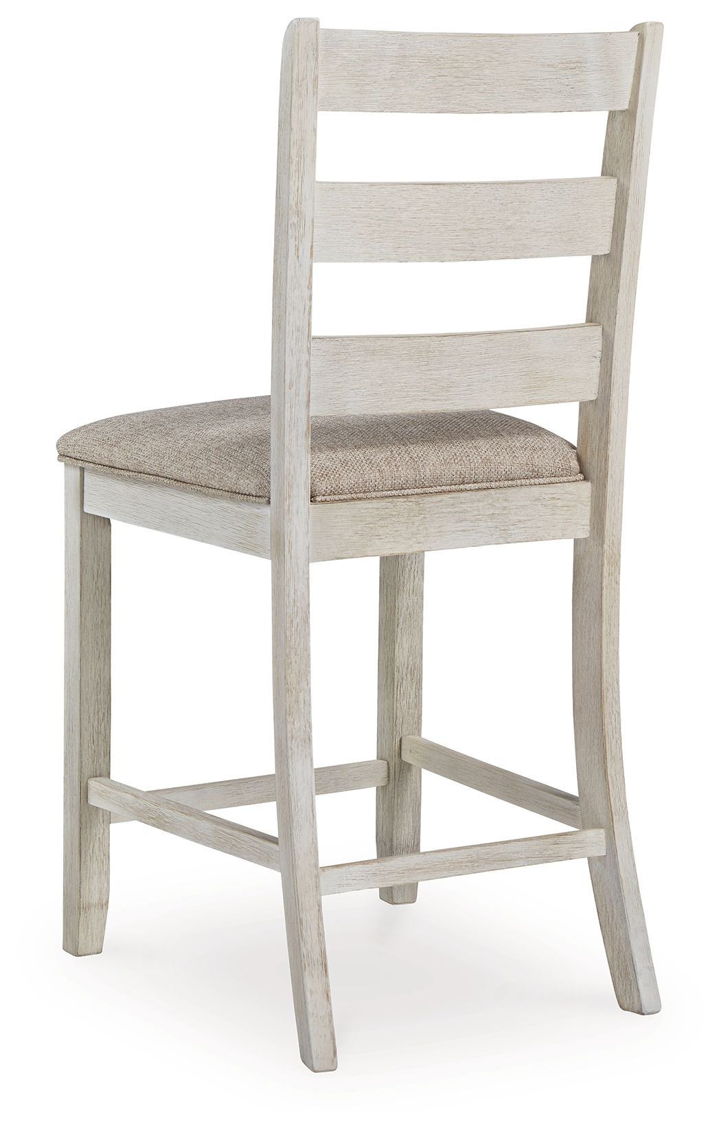 Skempton - Upholstered Barstool (Set of 2) - White - R&R Furniture Gallery (Fountain Valley, CA)