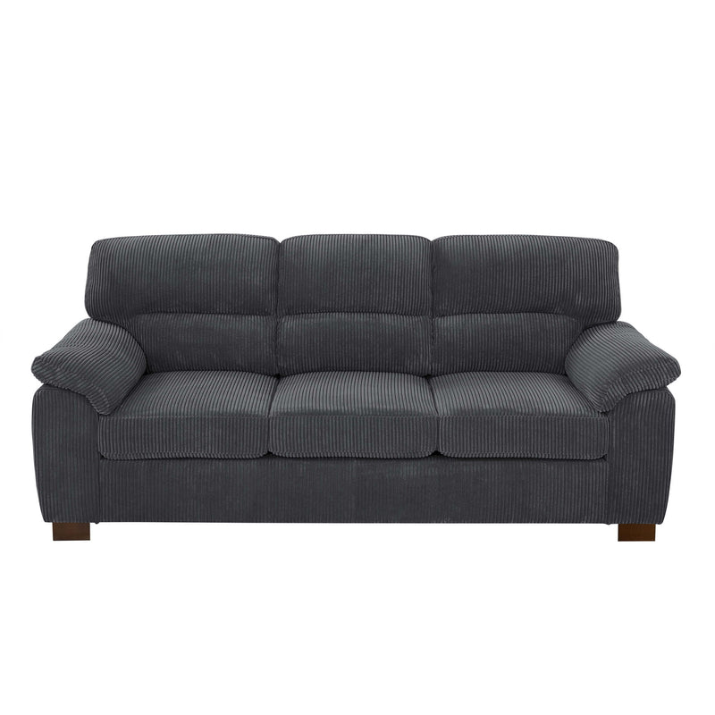 Vintage Inspired 3 Seat Sofa With Tufted Cushions - R&R Furniture Gallery (Fountain Valley, CA)
