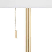 Contemporary Lumi Source Tier floor lamp with sleek design and multiple light levels, standing tall with a modern aesthetic.