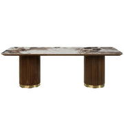 Willene - Dining Table With Ceramic Top - R&R Furniture Gallery (Fountain Valley, CA)