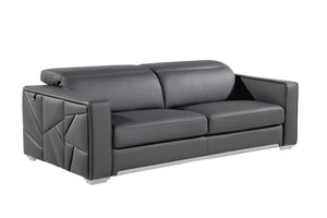 1120 - Leather Living Room Set - R&R Furniture Gallery (Fountain Valley, CA)