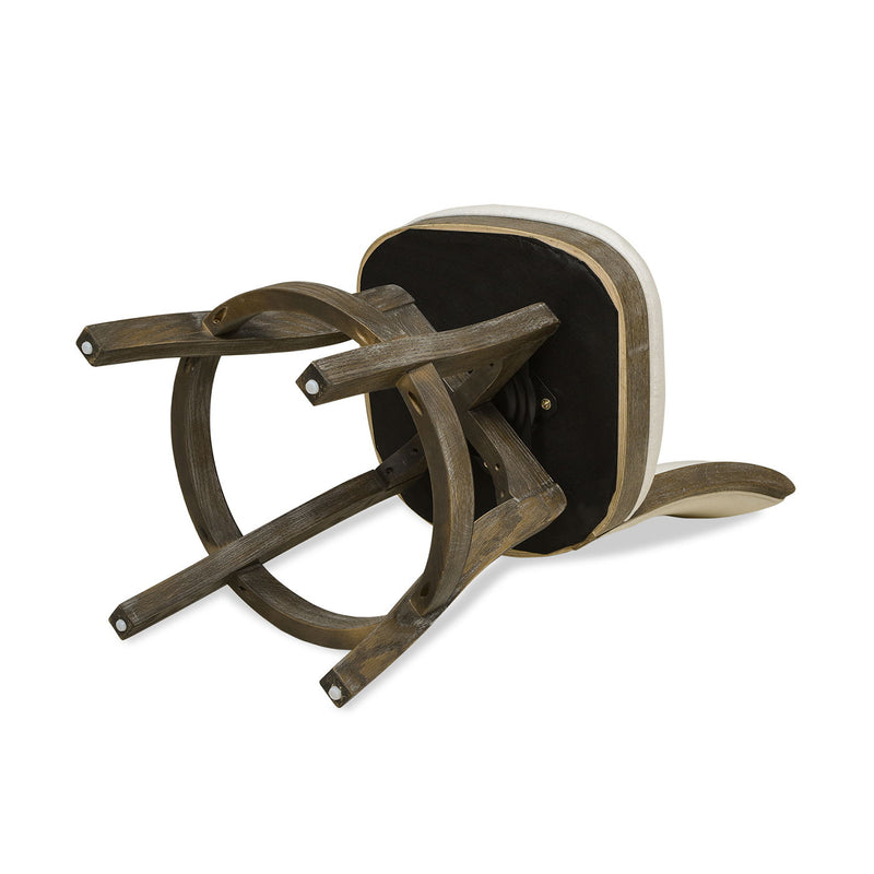 Henry - Armless Swivel Counter Height Bar Stool - R&R Furniture Gallery (Fountain Valley, CA)