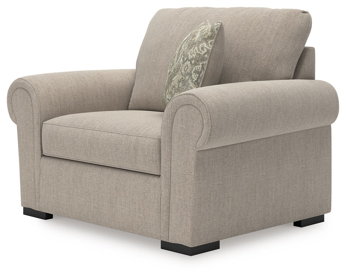 Sararose - Chair and a Half - Heather - R&R Furniture Gallery (Fountain Valley, CA)