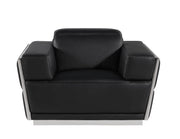 1111 - Leather Chair - Beige - R&R Furniture Gallery (Fountain Valley, CA)