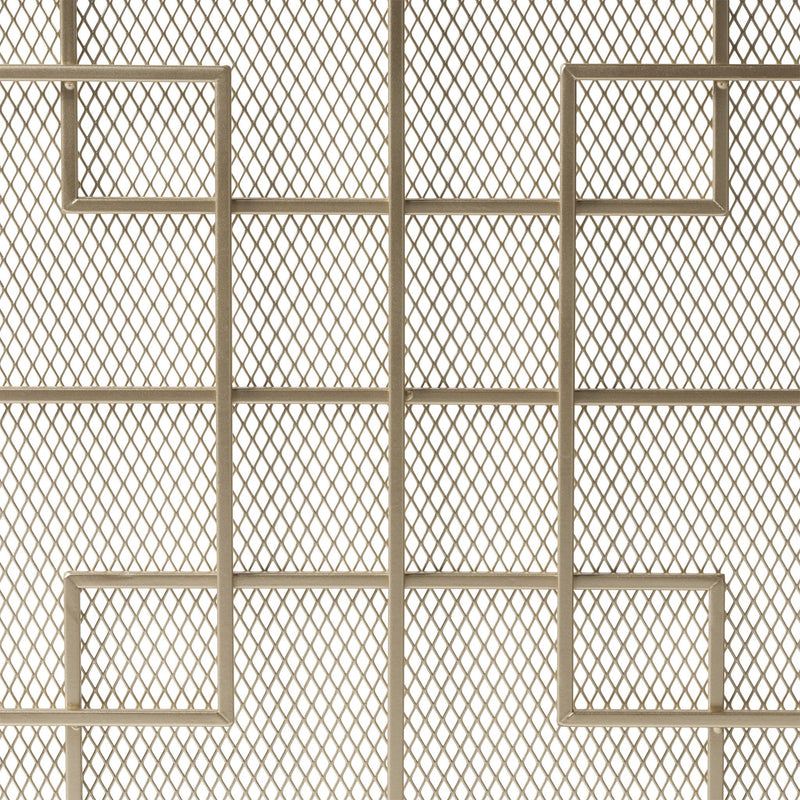Modern Dorothy single panel iron fireplace screen by Noble House with decorative metal design for safety and style.