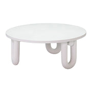 Tildy - Concrete Coffee Table - White - R&R Furniture Gallery (Fountain Valley, CA)