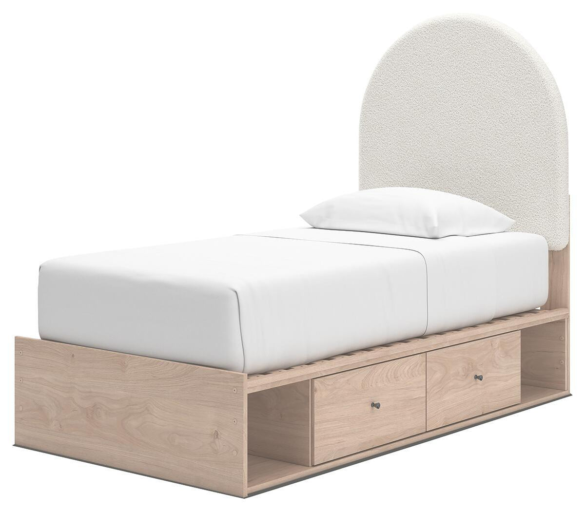 Arloster - Upholstered Panel Bed
