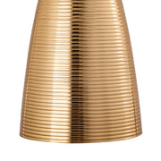 Celeste - Ribbed Side Table - Beige - R&R Furniture Gallery (Fountain Valley, CA)