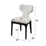 Koen - Upholstered Side Chair (Set of 2) - R&R Furniture Gallery (Fountain Valley, CA)