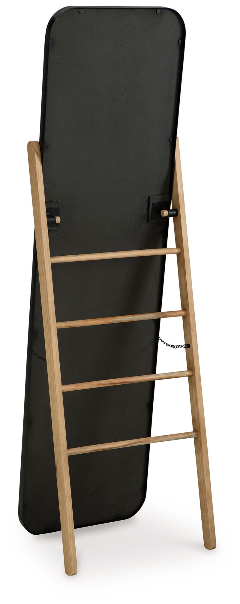 Bronick - Floor Mirror - Black / Brown - R&R Furniture Gallery (Fountain Valley, CA)