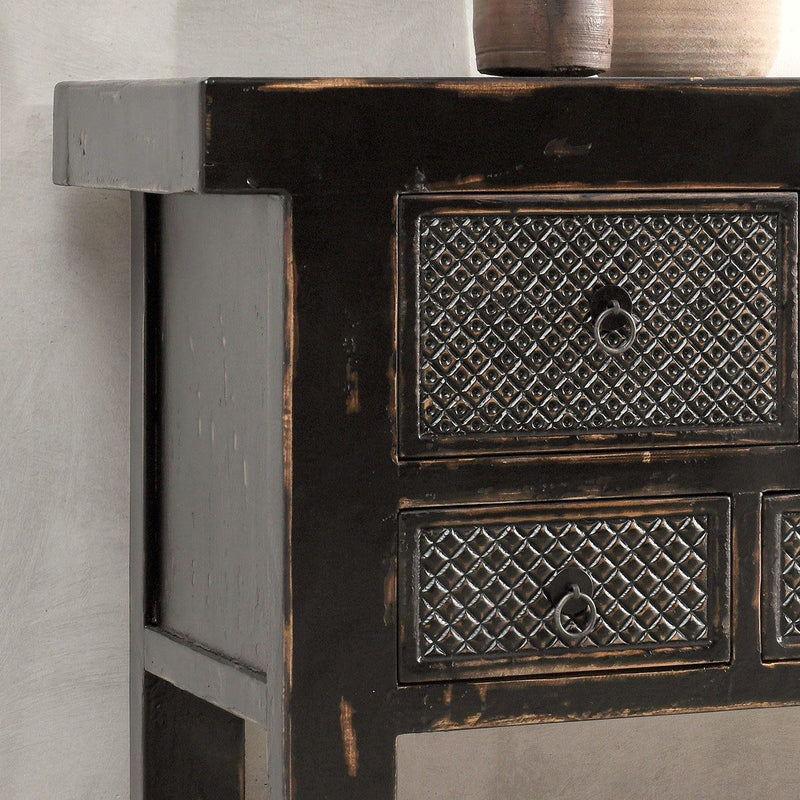 Lahey - 11 Drawer Console Table - R&R Furniture Gallery (Fountain Valley, CA)