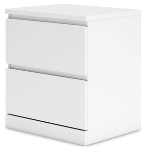 Onita - Two Drawer Night Stand - R&R Furniture Gallery (Fountain Valley, CA)