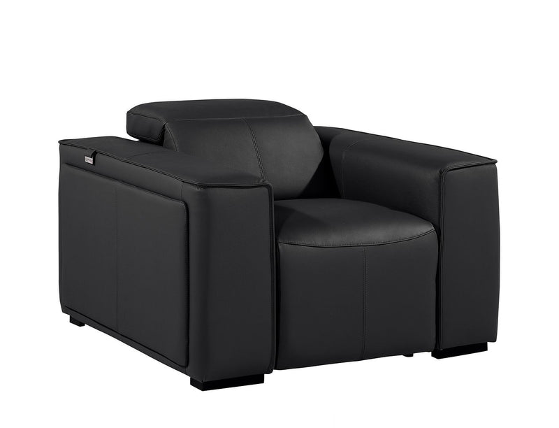 1224 - 6-Piece Modular Power Reclining Sofa, Loveseat & Chair Set In With 6 Power Recliners & Power Headrests