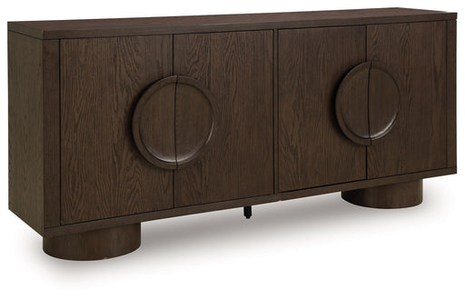 Veeda - Accent Cabinet - Dark Brown - R&R Furniture Gallery (Fountain Valley, CA)