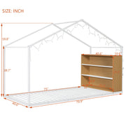 Bed House Frame With Shelves And Lights - R&R Furniture Gallery (Fountain Valley, CA)