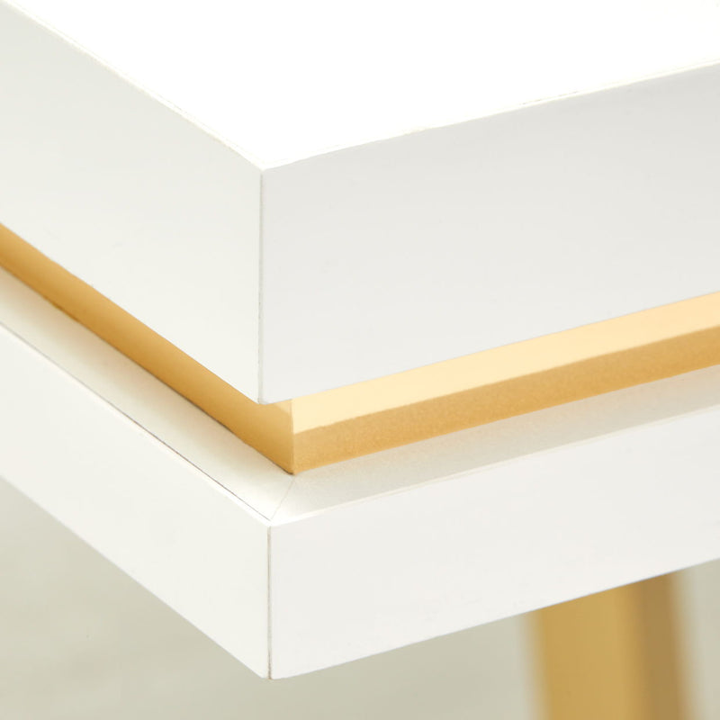 Palm Gate - Rectangular Dining Table - Cloud White - R&R Furniture Gallery (Fountain Valley, CA)