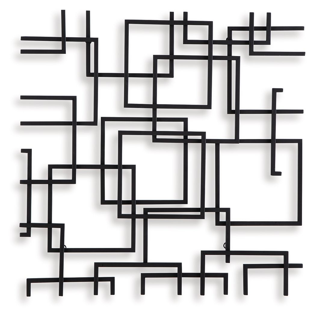 Aadanton - Wall Decor - Black - R&R Furniture Gallery (Fountain Valley, CA)