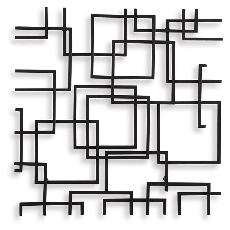 Aadanton - Wall Decor - Black - R&R Furniture Gallery (Fountain Valley, CA)