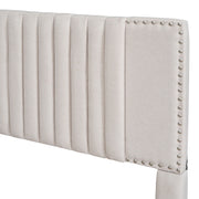 Upholstered Platform Bed With Drawers, Classic Headboard Design - R&R Furniture Gallery (Fountain Valley, CA)