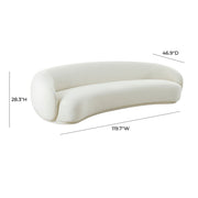 Kendall - Velvet 120" Sofa - R&R Furniture Gallery (Fountain Valley, CA)