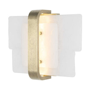 On The Ice - 1 Light Sconce - Brass