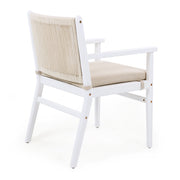 Outdoor Acacia Wood Patio Dining Armchair (Set of 2) - R&R Furniture Gallery (Fountain Valley, CA)