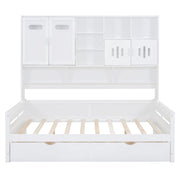 Daybed With All-In-One Cabinet And Shelf - R&R Furniture Gallery (Fountain Valley, CA)