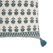 Blossom - Accent Cushion Cover - Blue - R&R Furniture Gallery (Fountain Valley, CA)