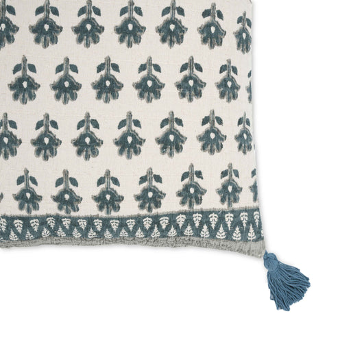 Blossom - Accent Cushion Cover - Blue - R&R Furniture Gallery (Fountain Valley, CA)