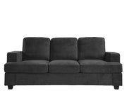 Modern Sofa, Comfortable 3 Seater Couch With Deep Seating, Loose Back Cushions, Wide Arms - R&R Furniture Gallery (Fountain Valley, CA)