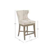 Carson - Counter Stool With Swivel Seat - R&R Furniture Gallery (Fountain Valley, CA)