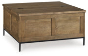 Torlanta - Lift Top Cocktail Table - Brown - R&R Furniture Gallery (Fountain Valley, CA)