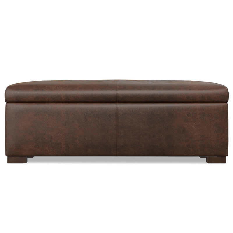 Gabbie - Coffee Table Upholstered Storage Ottoman - R&R Furniture Gallery (Fountain Valley, CA)