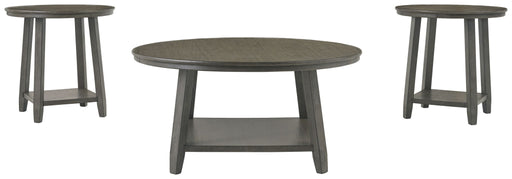 Caitbrook - Occasional Table Set (Set of 3) - Gray - R&R Furniture Gallery (Fountain Valley, CA)