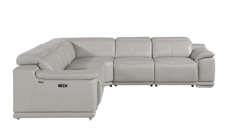 9762 - Power Reclining Sectional - R&R Furniture Gallery (Fountain Valley, CA)