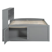 Daybed With 2 Bedside Cabinets, Upper Shelves And 4 Drawers - R&R Furniture Gallery (Fountain Valley, CA)