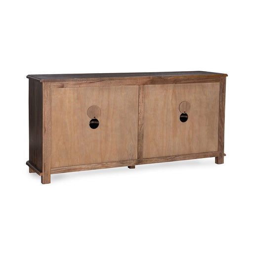 Brookside - 4 Door Cabinet - Cocoa Brown - R&R Furniture Gallery (Fountain Valley, CA)