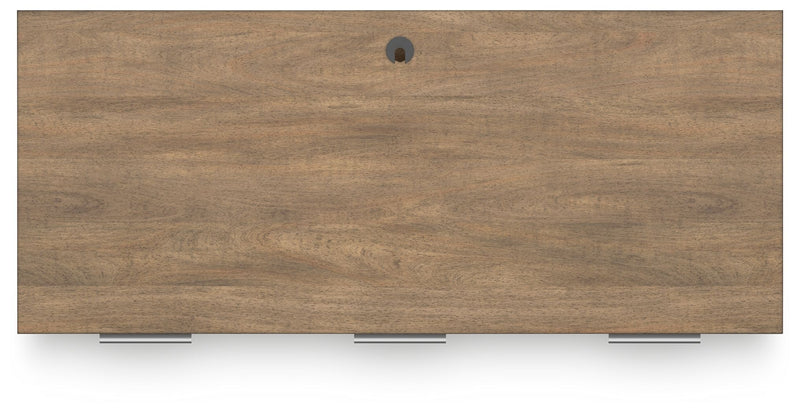 Montia - Home Office Desk - Light Brown - R&R Furniture Gallery (Fountain Valley, CA)